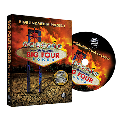 Big Four Poker Japanese version (English DVD and Japanese Gimmic