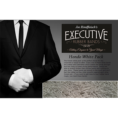 Joe Rindfleisch's Executive Rubber Bands (Hondo - White Pack) by