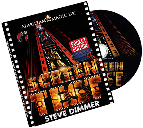 Original Screen Test Pocket (DVD and Gimmicks) by Steve Dimmer -