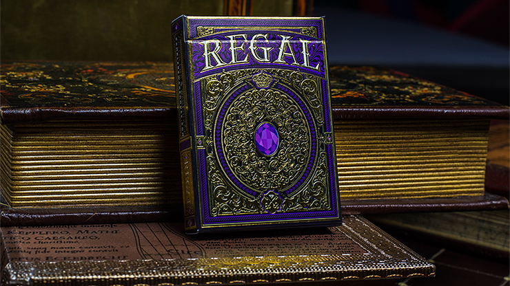 Regal Deck (Purple) by Gamblers Warehouse