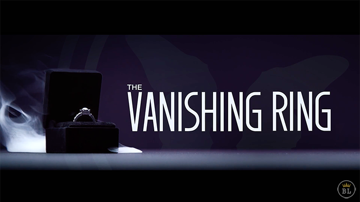 Vanishing Ring Black (Gimmick and Online Instructions) by SansMi