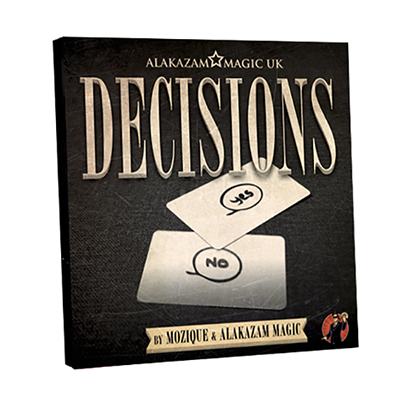 Decisions Blank Edition (DVD and Gimmick) by Mozique - DVD