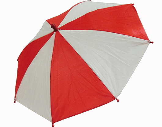 Flash Parasols (Red & White) 4 piece set by MH Production - Tric