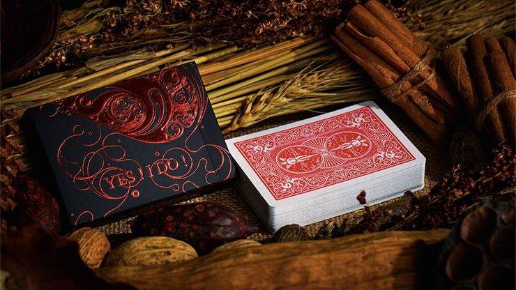 Love Promise of Vow (Red) Playing Cards by The Bocopo Playing Ca