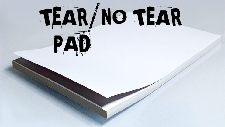 No Tear Pad (XL, 8.5 X 11, Tear/No Tear Alternating/ 50) by Alan