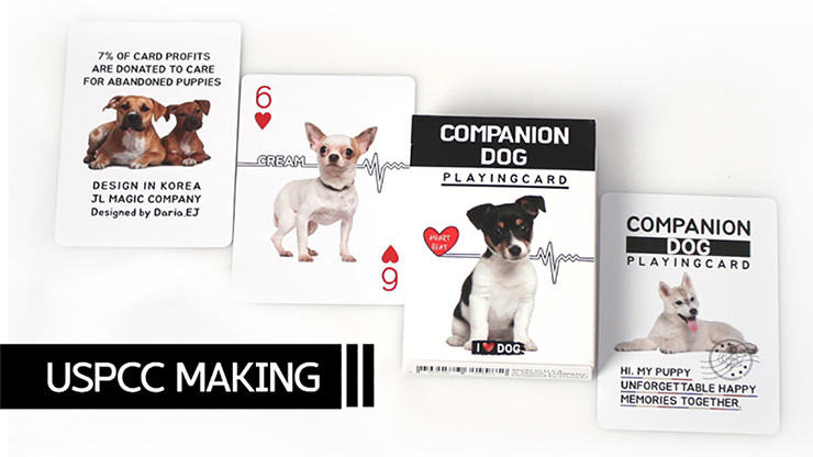 Companion Dog Playing Card