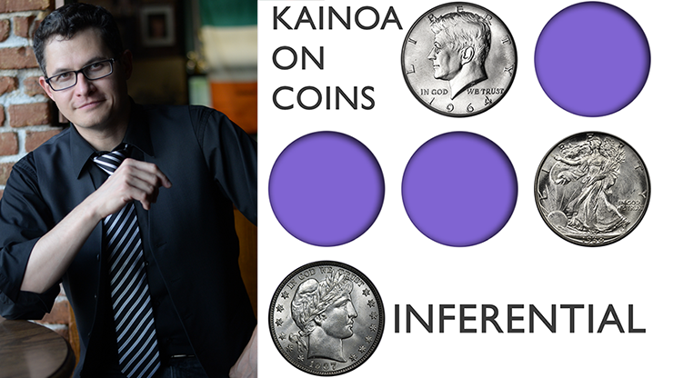Kainoa on Coins - Inferential (DVD and Gimmicks) - DVD