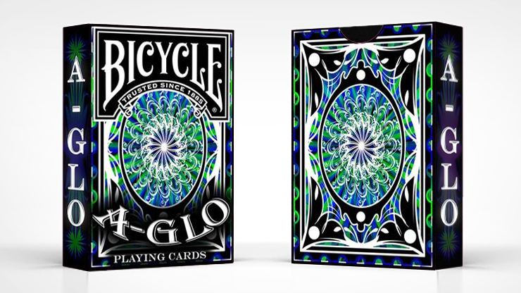 Bicycle A Glo Playing Cards (Blue)