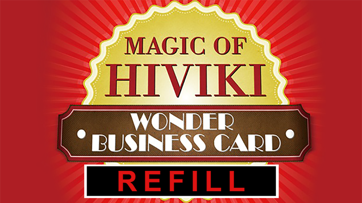 Refill for Wonder Business Card by Hiviki - Trick
