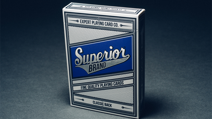 Superior (Blue) Playing Cards by Expert Playing Card Co
