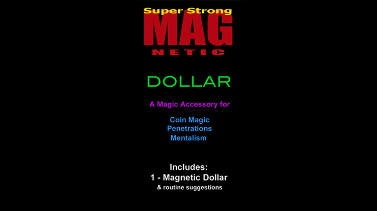 Standard Magnetic Dollar w/Zone Zero Bill Routine (No Coins) by