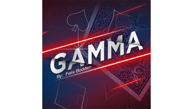 Gamma Red (Gimmick and Online Instructions) by Felix Bodden and