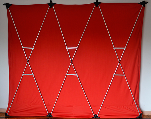 Lightweight Stage Curtain (Red) by Nahuel Oliveria - Trick
