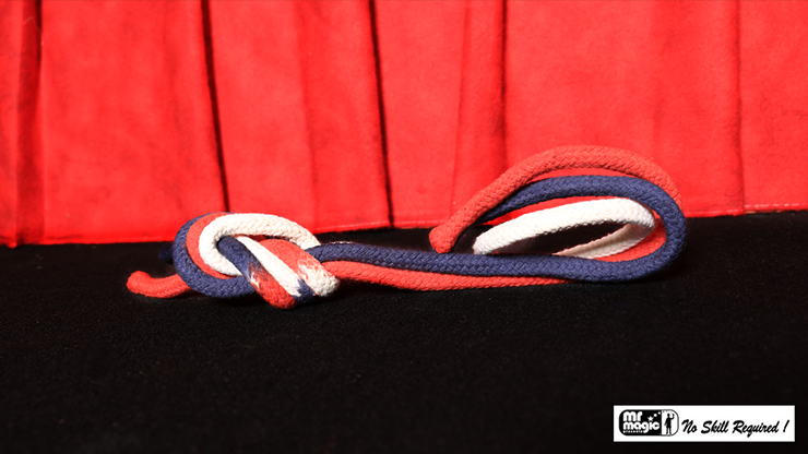 Multicolor Rope Link (Regular Cotton) 24" by Mr. Magic - Trick