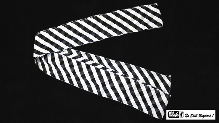 Production Streamer Zebra 6" x 18' (Black and White) by Mr. Magi
