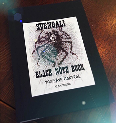 Svengali Note Book (A5 size 4.25 x 5.5 inch) by Alan Wong - Tric