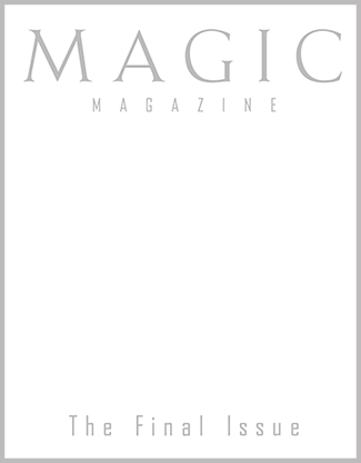 Magic Magazine Final Issue - Book