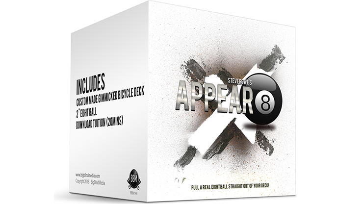 Appear-8 (Gimmicks and Online Instructions) by Steve Rowe - Tric
