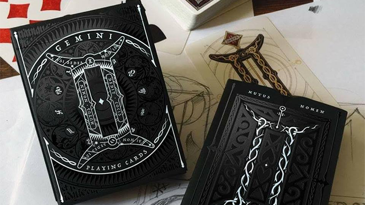 Gemini Noctis (Limited Edition and Numbered) Playing Cards by St