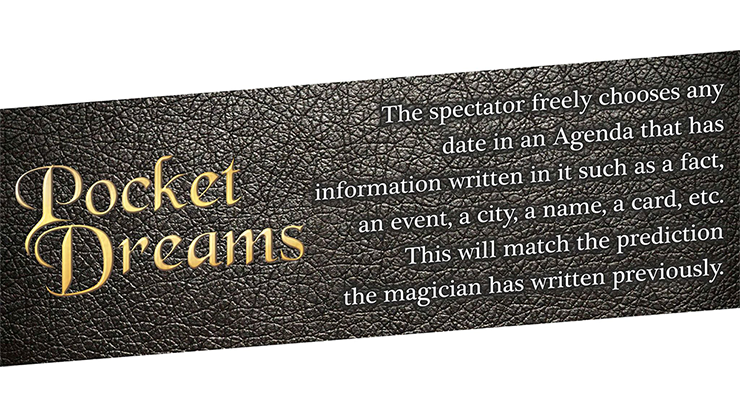 Pocket Dreams (Gimmicks and Online Instructions) by Mago Larry -