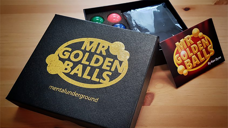 Mr Golden Balls (Gimmicks and Online Instructions) by Ken Dyne -