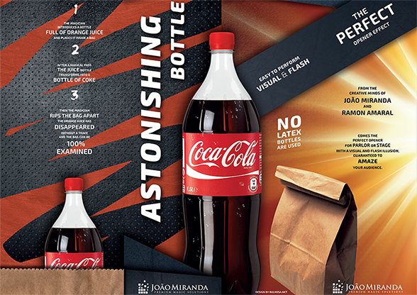 Astonishing Bottle by João Miranda and Ramon Amaral - Trick Astonishing Bottle by João Miranda and Ramon Amaral - Trick