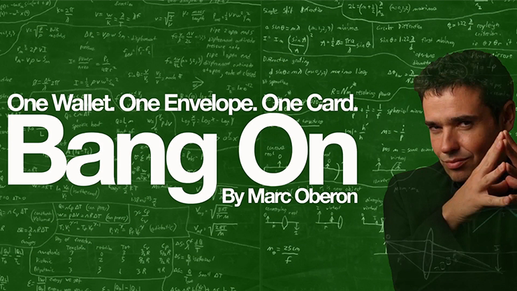 Bang On 2.0 (Gimmicks and Online Instructions) by Marc Oberon - Bang On 2.0 (Gimmicks and Online Instructions) by Marc Oberon -