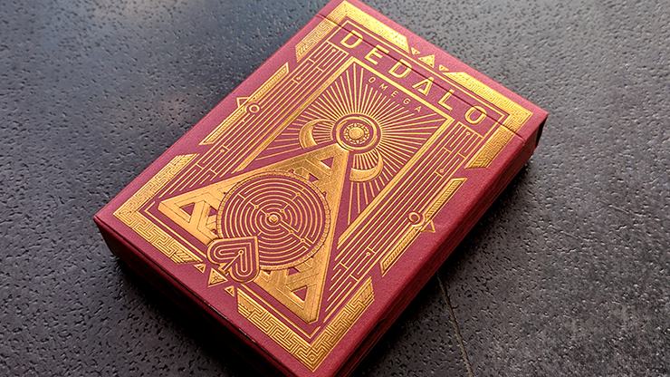 Dedalo Omega Playing Cards by Giovanni Meroni