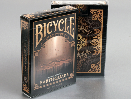Bicycle Natural Disasters "Earthquake" Playing Cards by Collecta