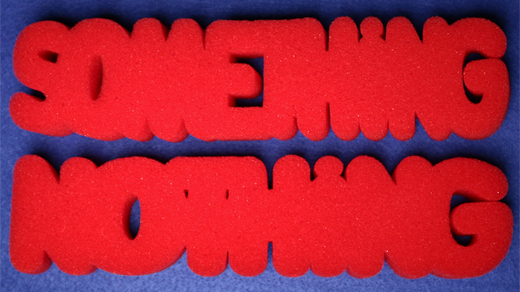 Super Soft Sponge - Something or Nothing (RED) by Magic By Gosh Super Soft Sponge - Something or Nothing (RED) by Magic By Gosh