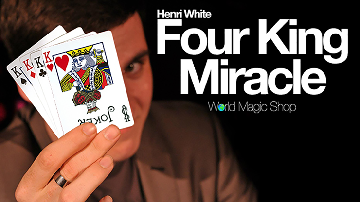 Four King Miracle (Gimmick and Online Instructions) by Henri Whi
