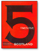 5X5 Scotland book by Peter Duffie