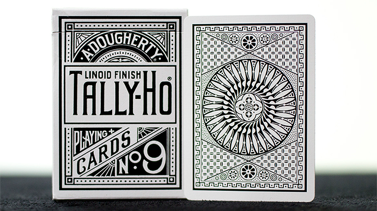 White Tally-Ho (Circle Back) Playing Cards