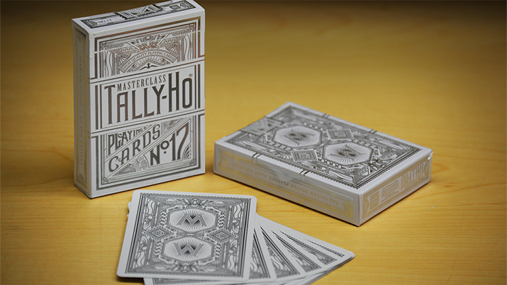 Limited Edition Tally-Ho Masterclass (White) Playing Cards