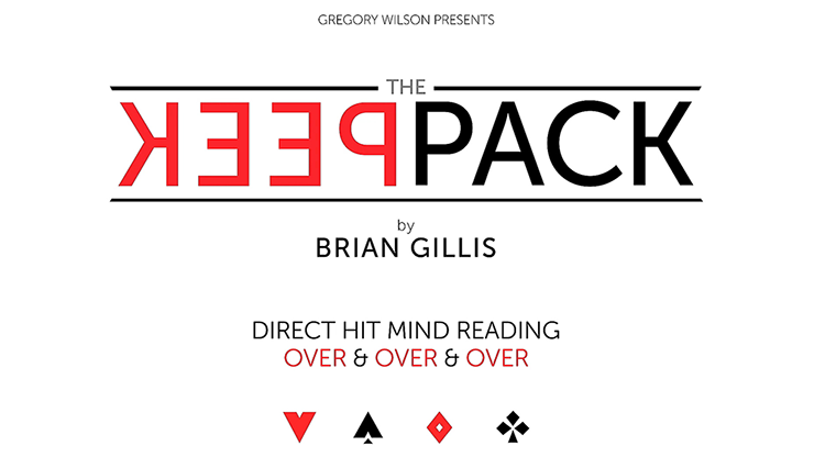 Gregory Wilson Presents The Peek Pack by Brian Gillis (Gimmicks