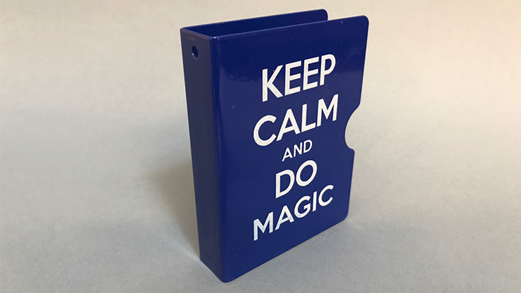 Keep Calm and Do Magic Card Guard (Blue) by Bazar de Magia