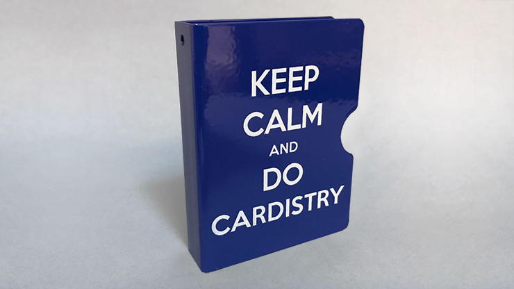 Keep Calm and Do Cardistry Card Guard (Blue) by Bazar de Magia