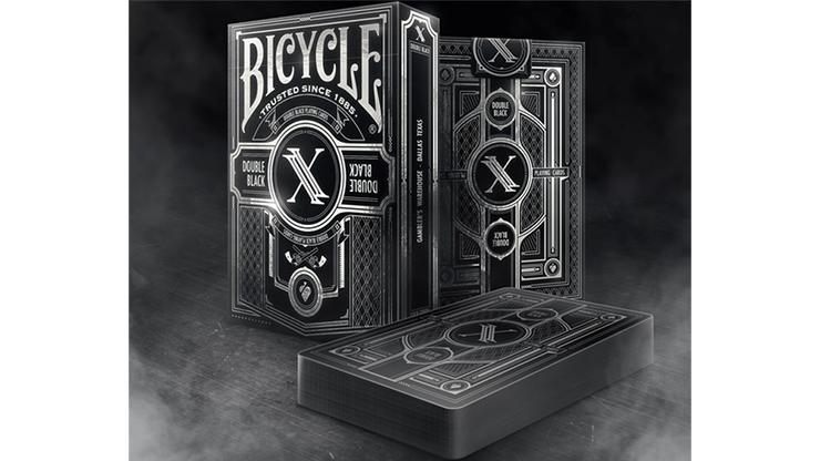 Limited Edition Bicycle Double Black 2 Playing Cards
