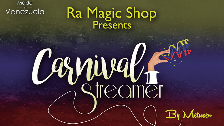 Carnival Streamer Christmas (Red, White and Green) by Ra Magic -