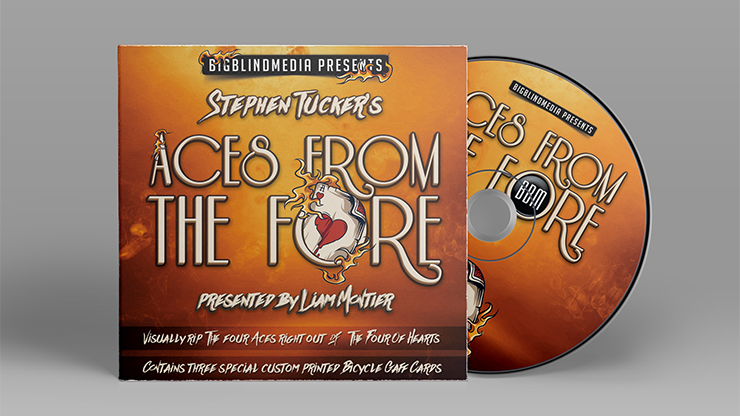 Stephen Tucker's Aces From The Fore (Gimmicks and DVD) - DVD