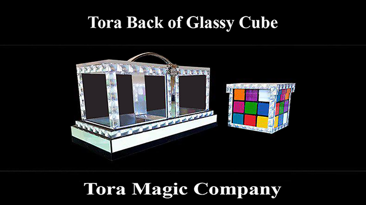 Back of Glassy Cube by Tora Magic
