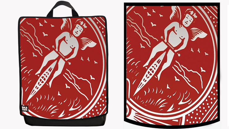CARD Backpack (Red) by Paul Romhany and BOLDFACE - Trick