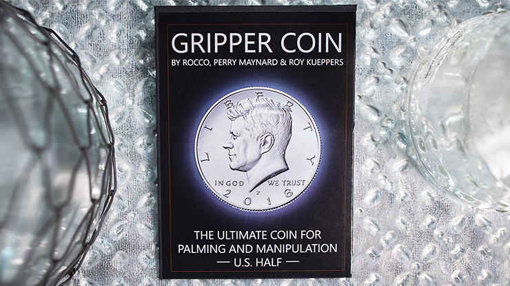 Gripper Coin (Single/U.S. 50) by Rocco Silano - Trick