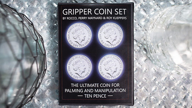 Gripper Coin (Set/10p) by Rocco Silano - Trick