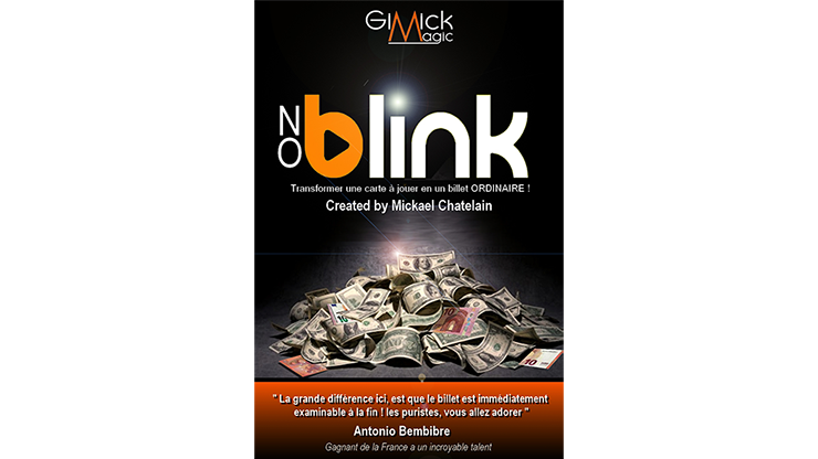NO BLINK RED (Gimmick and Online Instructions) by Mickael Chatel