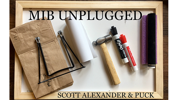 MIB UNPLUGGED (Gimmicks and Online Instructions) by Scott Alexan