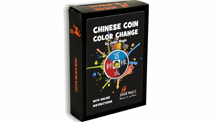 Chinese Coin Color Change (Gimmicks and Online Instructions) by