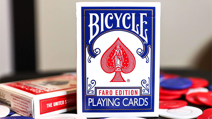 Limited Edition Gilded Bicycle Faro (Blue) Playing Cards