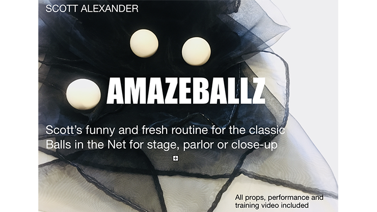 Amazeballz (Gimmicks and Online Instructions) by Scott Alexander