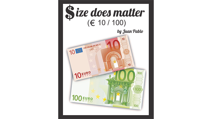 Size Does Matter EURO 10 to 100 (Gimmicks and Online Instruction